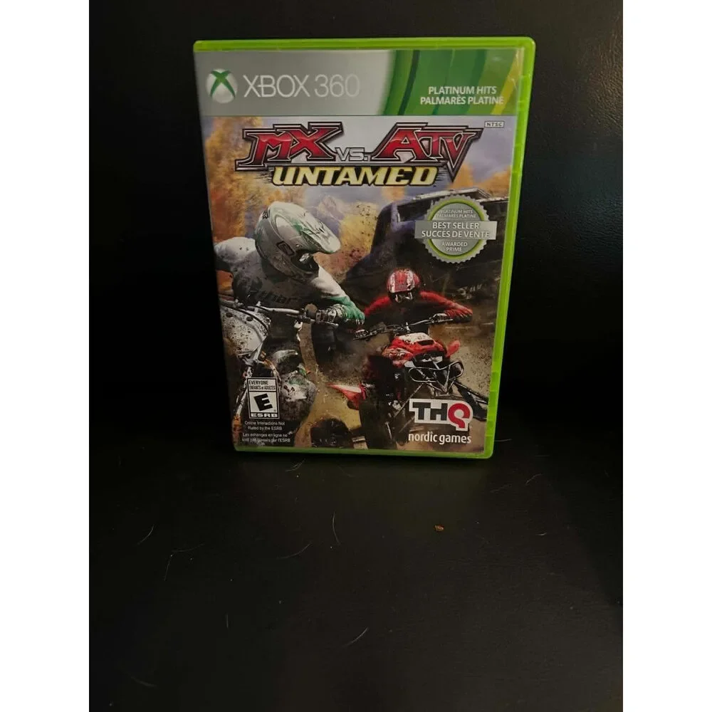 Mx Vs ATV Untamed - Microsoft Xbox 360 Platinum Hits Complete Video Game